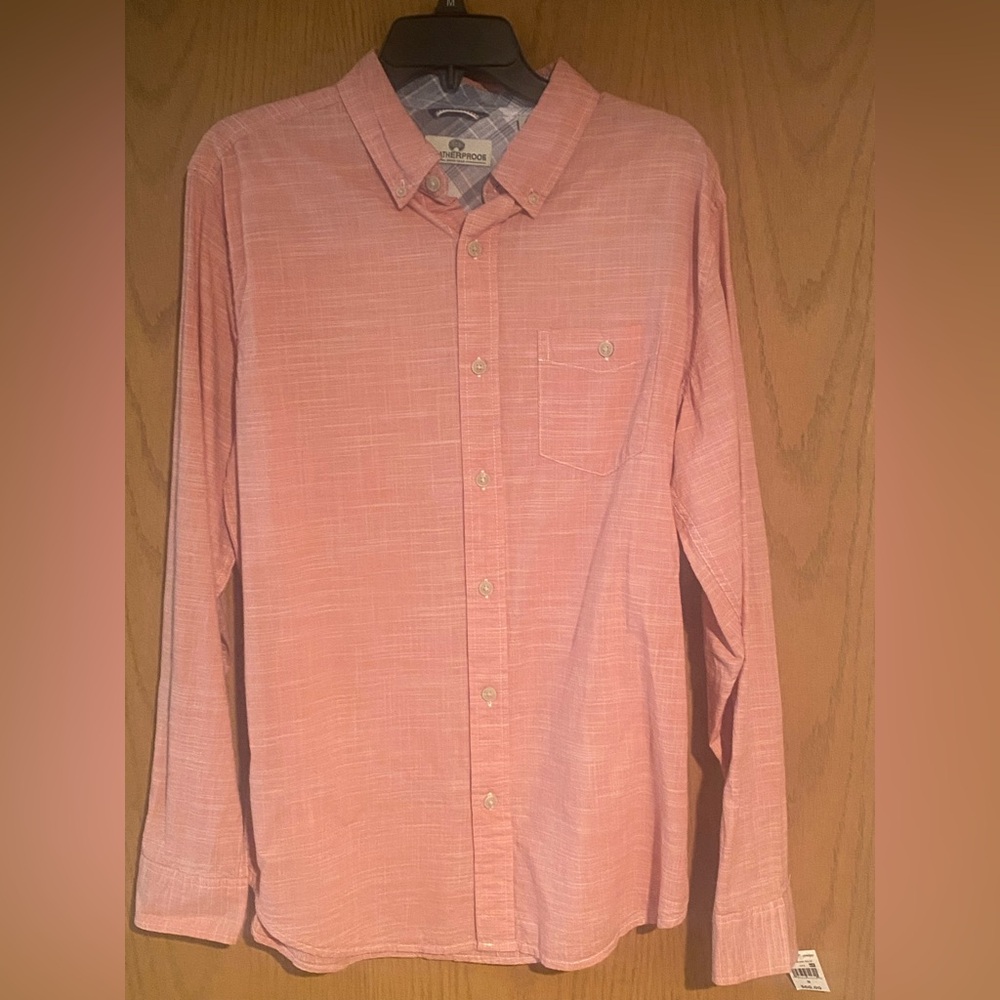 Weather proof button up shirt size medium new with tags